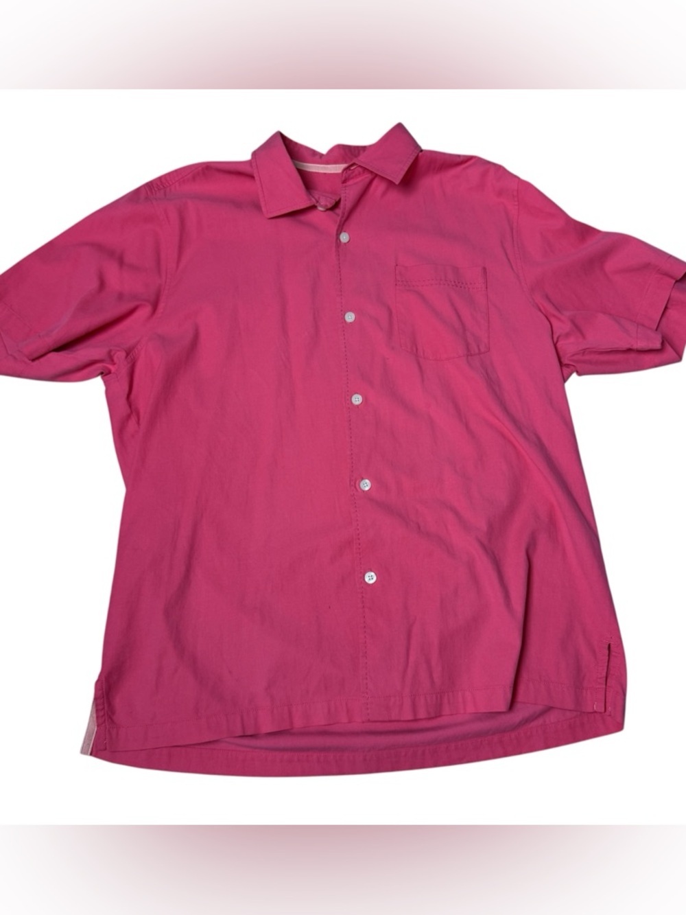 Tommy Bahama silk shirt Men's Short-Sleeve Button-Down